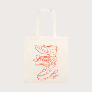 Plátěná taška Boty dělaj člověka: Boots, tenisky a loafers