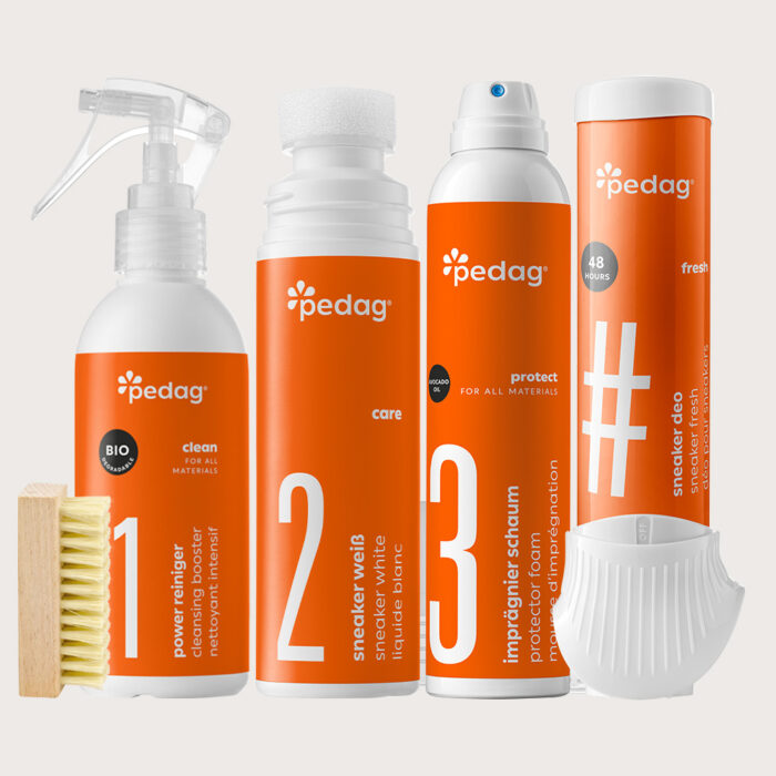 set na bílé tenisky